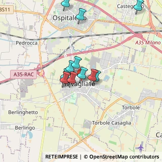 Mappa Via Crocefisso, 25039 Travagliato BS, Italia (1.47417)