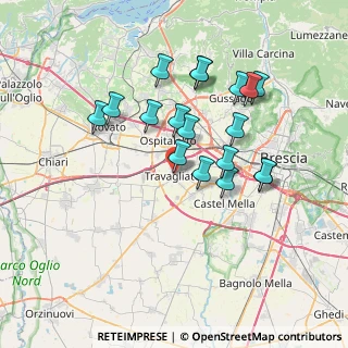 Mappa Via Solferino, 25039 Travagliato BS, Italia (6.57167)