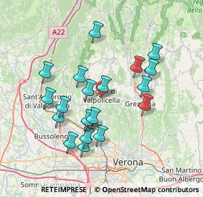 Mappa Via Dell'Artigianato, 37024 Negrar VR, Italia (6.7995)