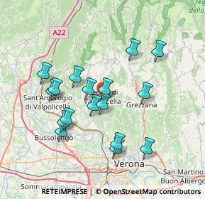 Mappa Via Dell'Artigianato, 37024 Negrar VR, Italia (6.74882)