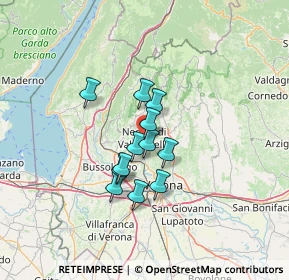 Mappa Via Dell'Artigianato, 37024 Negrar VR, Italia (9.105)