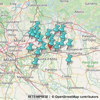 Mappa Sp Ex SS11 Km 175, 24045 Fara Gera d'Adda BG, Italia (10.756)