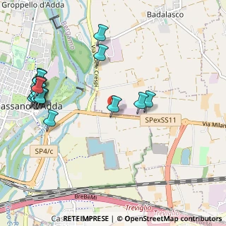 Mappa Sp Ex SS11 Km 175, 24045 Fara Gera d'Adda BG, Italia (1.2855)