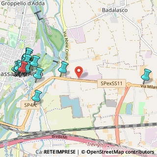 Mappa Sp Ex SS11 Km 175, 24045 Fara Gera d'Adda BG, Italia (1.494)