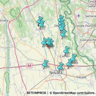 Mappa 28010 Caltignaga NO, Italia (6.80688)