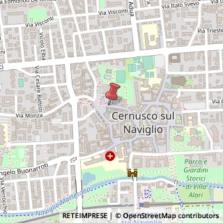 Mappa Via Giovanni Bourdillon, 41, 20063 Cernusco sul Naviglio, Milano (Lombardia)