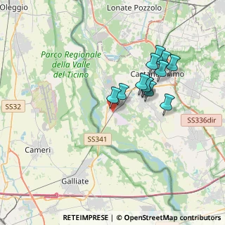Mappa Vicolo Fontanile, 20029 Turbigo MI, Italia (3.11917)