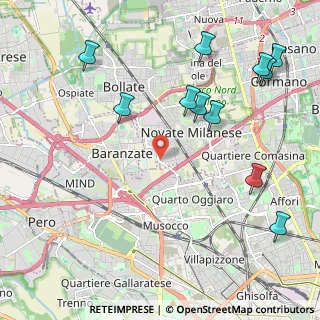 Mappa Via Fratelli Beltrami, 20026 Novate Milanese MI, Italia (2.56727)