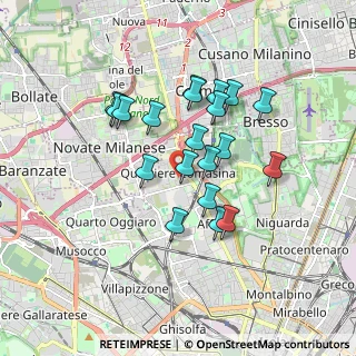 Mappa Via Esculapio, 20161 Milano MI, Italia (1.4775)
