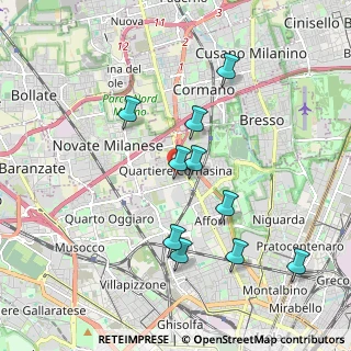 Mappa Via Esculapio, 20161 Milano MI, Italia (1.89545)
