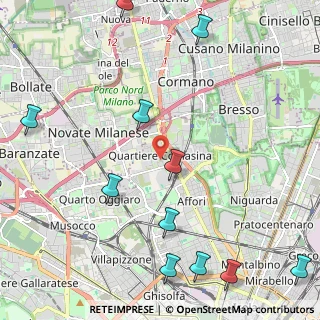 Mappa Via Privata Esculapio, 20161 Milano MI, Italia (2.91636)