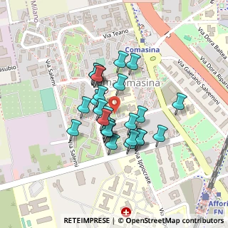 Mappa Via Privata Esculapio, 20161 Milano MI, Italia (0.16296)