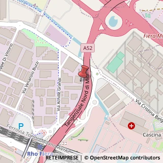 Mappa Via Alcide De Gasperi, 146, 20017 Rho, Milano (Lombardia)