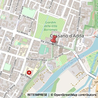 Mappa Via Vittorio Veneto, 67, 20062 Cassano d'Adda, Milano (Lombardia)