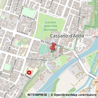 Mappa Via San Dionigi, 30, 20062 Cassano d'Adda, Milano (Lombardia)
