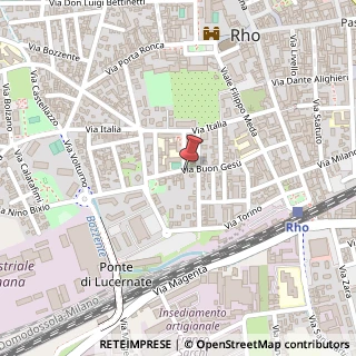Mappa Via Buon Gesù, 43, 20017 Rho, Milano (Lombardia)