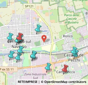 Mappa Via Cesare Pavese, 20063 Cernusco sul Naviglio MI, Italia (1.26667)