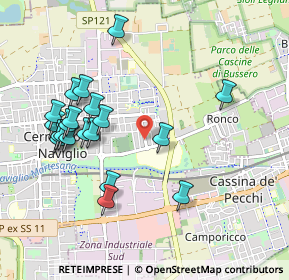 Mappa Via Cesare Pavese, 20063 Cernusco sul Naviglio MI, Italia (1.019)