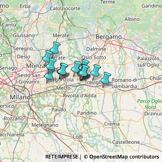 Mappa Piazza S. Zeno, 20062 Cassano d'Adda MI, Italia (7.30267)