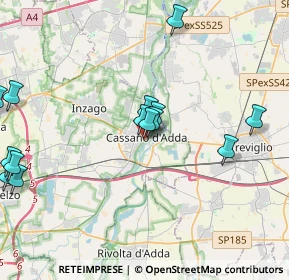 Mappa P.za S. Zeno, 20062 Cassano d'Adda MI, Italia (5.905)