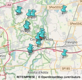 Mappa P.za S. Zeno, 20062 Cassano d'Adda MI, Italia (3.59267)