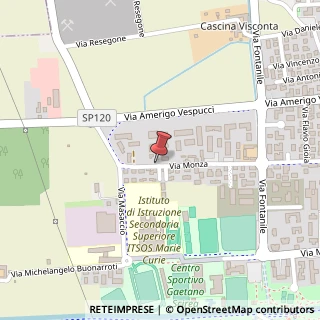 Mappa Via Monza, 144, 20063 Cernusco sul Naviglio, Milano (Lombardia)