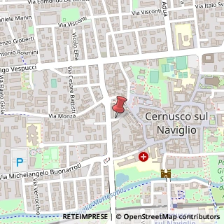 Mappa Via Monsignore Claudio Guidali, 20063 Cernusco sul Naviglio MI, Italia, 20063 Cernusco sul Naviglio, Milano (Lombardia)