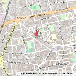 Mappa Via San Giovanni Bosco, 3, 24047 Treviglio, Bergamo (Lombardia)