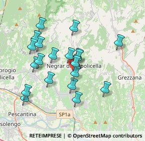 Mappa Via dell'Artigianato, 37024 Negrar di Valpolicella VR, Italia (3.4455)