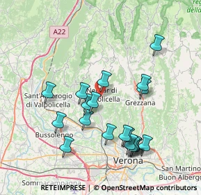 Mappa Via Germania, 37024 Negrar VR, Italia (7.723)