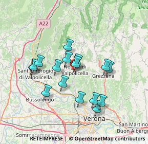 Mappa Via Germania, 37024 Negrar VR, Italia (6.2025)