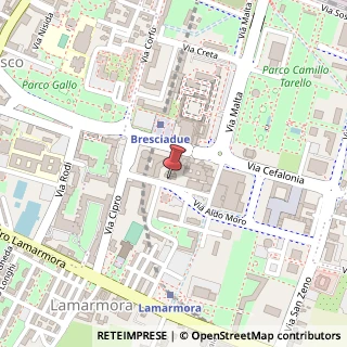 Mappa Via Aldo Moro, 44, 25124 Brescia, Brescia (Lombardia)