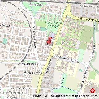 Mappa Via Marco Enrico Bossi, 15, 25124 Brescia, Brescia (Lombardia)