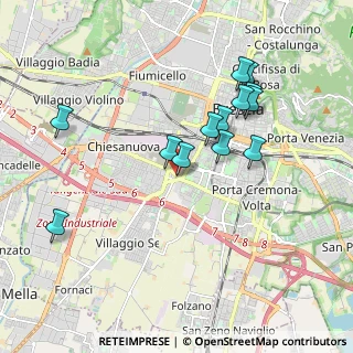 Mappa Via E. Salgari, 25125 Brescia BS, Italia (1.79077)