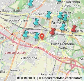 Mappa Via E. Salgari, 25125 Brescia BS, Italia (2.08545)