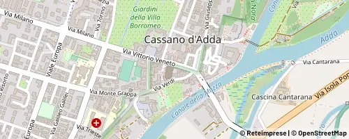 Mappa Cassano d'Adda