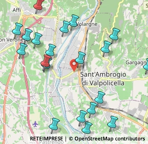 Mappa SP 33a, 37015 Sant'Ambrogio di Valpolicella VR (2.5245)