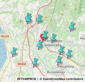 Mappa SP 33a, 37015 Sant'Ambrogio di Valpolicella VR (3.92667)
