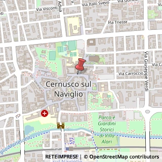 Mappa Piazza Padre Reginaldo Giuliani,  40, 20063 Cernusco sul Naviglio, Milano (Lombardia)