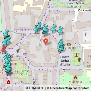 Mappa Piazza Padre Reginaldo Giuliani, 20063 Cernusco sul Naviglio MI, Italia (0.06071)