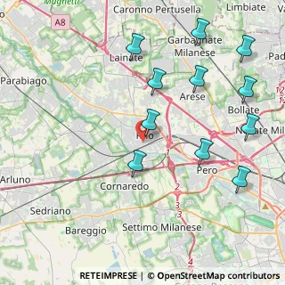 Mappa Via Buon Gesù, 20017 Rho MI, Italia (4.68091)