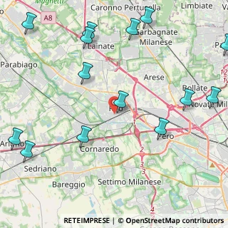 Mappa Via Buon Gesù, 20017 Rho MI, Italia (5.96733)