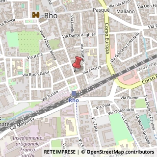 Mappa Corso Giuseppe Garibaldi, 107, 20017 Rho, Milano (Lombardia)