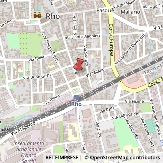 Mappa Corso Giuseppe Garibaldi,  107, 20017 Rho, Milano (Lombardia)