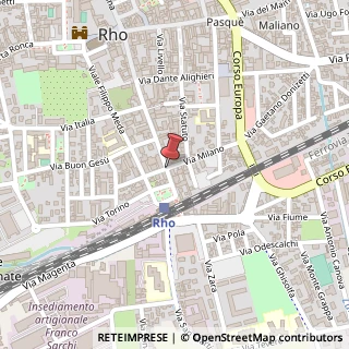 Mappa Corso Giuseppe Garibaldi,  113, 20017 Rho, Milano (Lombardia)