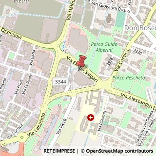 Mappa Via E. Salgari, 41B, 25121 Brescia, Brescia (Lombardia)
