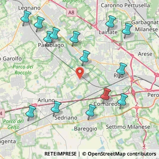 Mappa Via Giuseppe Mazzini, 20010 Vanzago MI, Italia (5.17786)