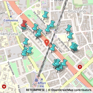 Mappa Via Fiume, 20161 Milano MI, Italia (0.256)