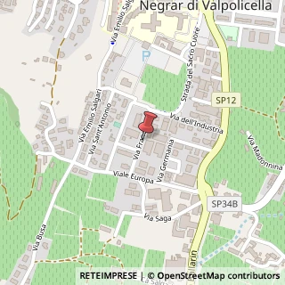 Mappa Via Francia, 5, 37024 Negrar, Verona (Veneto)