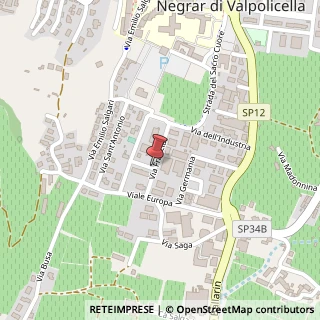 Mappa Via Francia, 6, 37024 Negrar, Verona (Veneto)